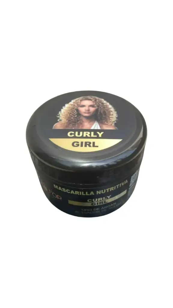 mascarilla nutritiva para rulos Oro De Argan 250ml Beauty Walfor