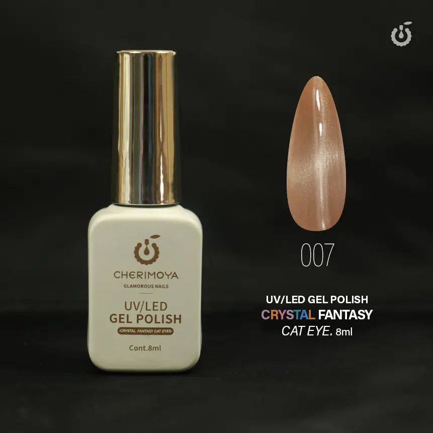 Esmalte Ojo de Gato CHERIMOYA___PACK X6