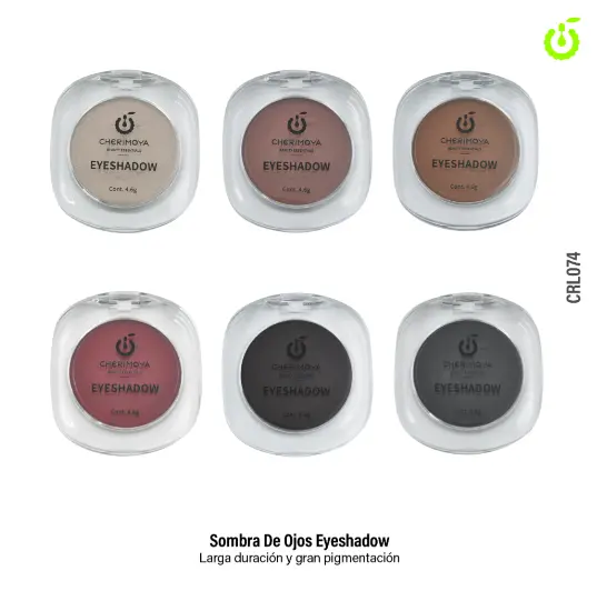 Sombra kit 6 colores CHERIMOYA___PACK X24
