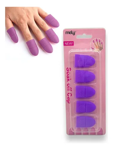 [PM-IL9042] Capuchones para remover esmalte semipermanente MELY___PACK X6PCS 