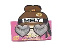 Pestañas postizas ladys 3D 100% human hair eyelashes MELY___PACK X12PC