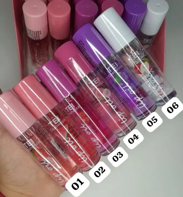 Lip Oil frutal de sabores - TEI