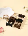 Colitas de/para Cabello Moñito Gamuzado ___PackX50Und