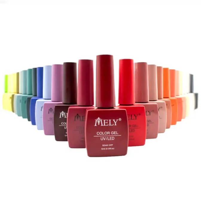 [PM-MY860000] Esmaltes semipermanentes UV/Led 12ml colores surtidos MELY___pack X12 UNID. 