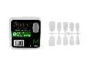 Uñas postizas forma cuadrada 100PCS talla S M L MELY___PACK X6UND 