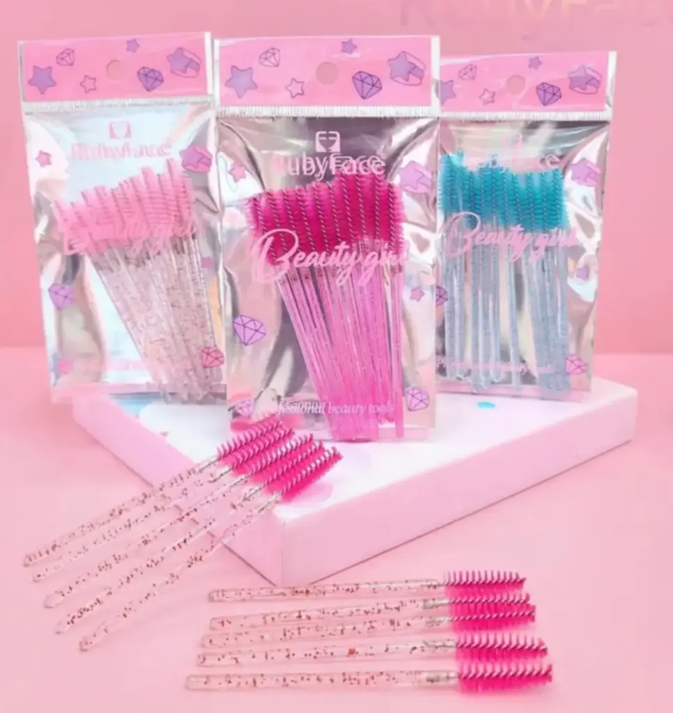 Paquete Cepillos Probadores Cejas y Pestañas___Pack x10Und 