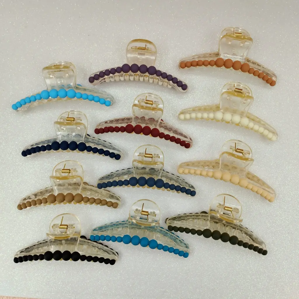 Broches de/para Cabello Bolitas ___Pack x12Udn