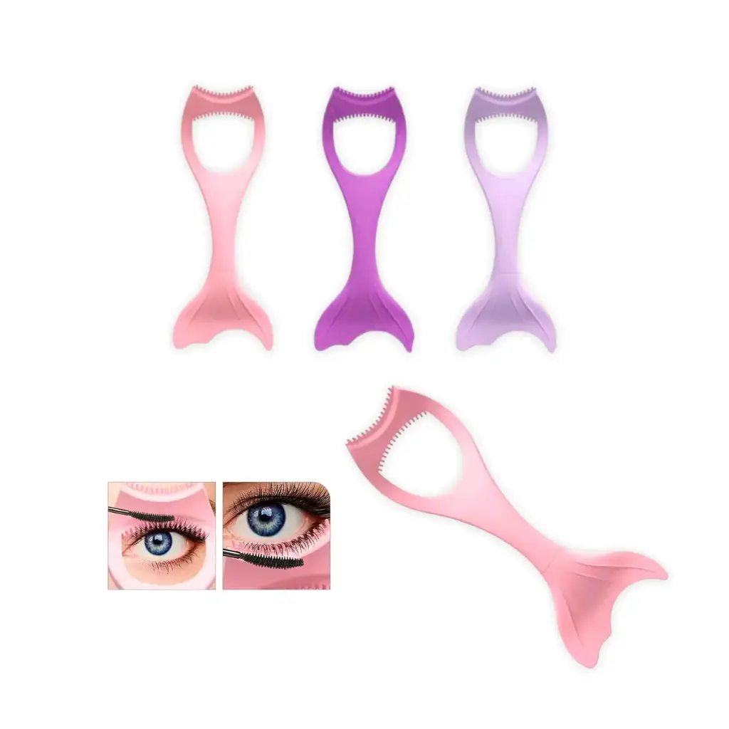 [PM-26357] Molde de silicona forma sirena para pestañas MELY___PACK X6 