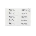 Set de limas bloque blanco x10 und MELY ___ PACK X3