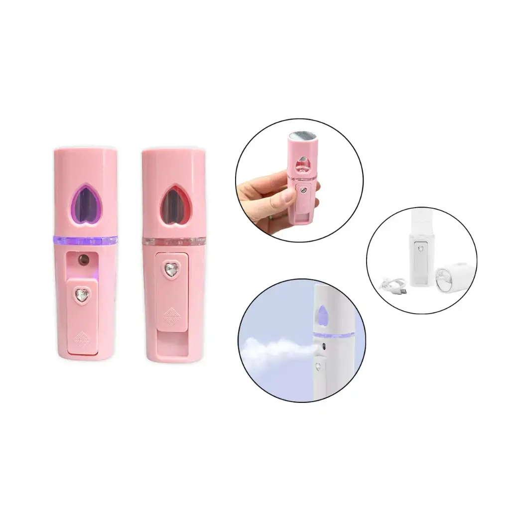 Humidificador facial corazon ___PACK X2 