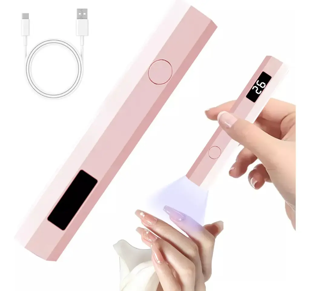 Lampara Uñas Led Uv Profesional Mini Secador De Portátill