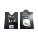 Polvo mirror silver para uñas MELY___ PACK X5PCS