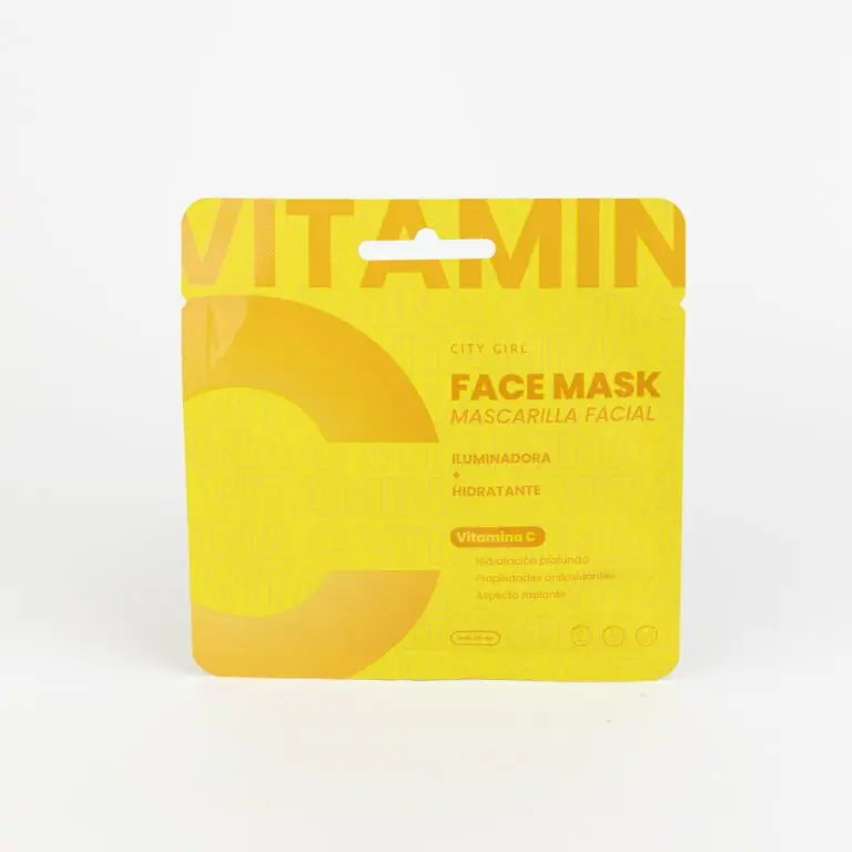 Mascarilla facial vitamina C City Girl