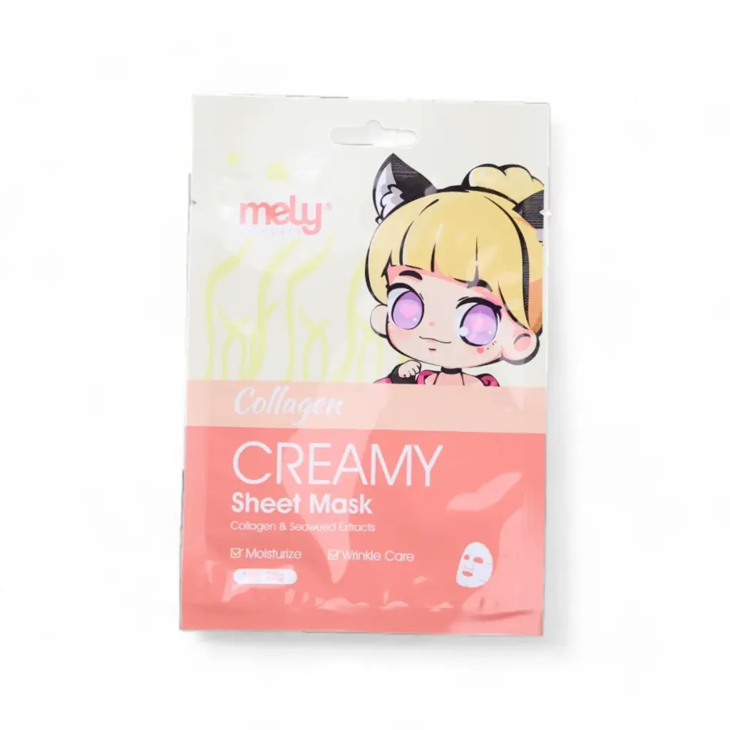 Mascarilla facial colageno MELY___PACK X12