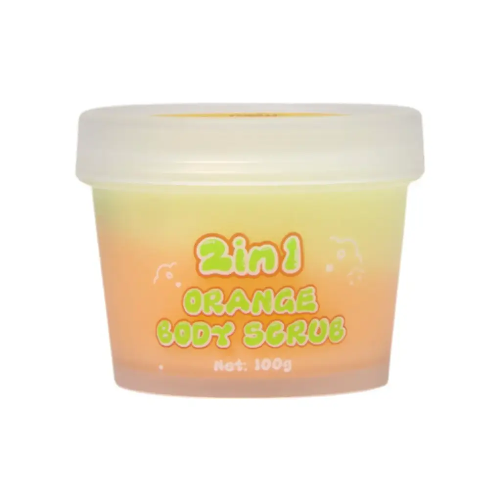 Exfoliante corporal 2 en 1 de naranja MELY ___PACK X2 