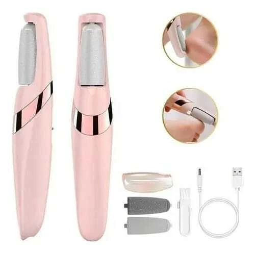 Exfoliador pedico pulidor de pies durezas ROSA 