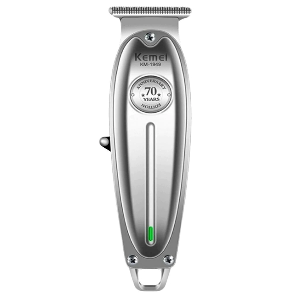 Cortadora de pelo professional plateada KEMEI