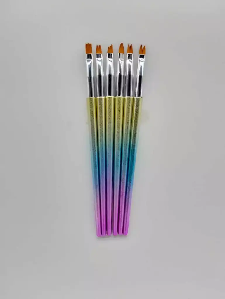 Pincel para decoracion X6 tornasol ELOISE
