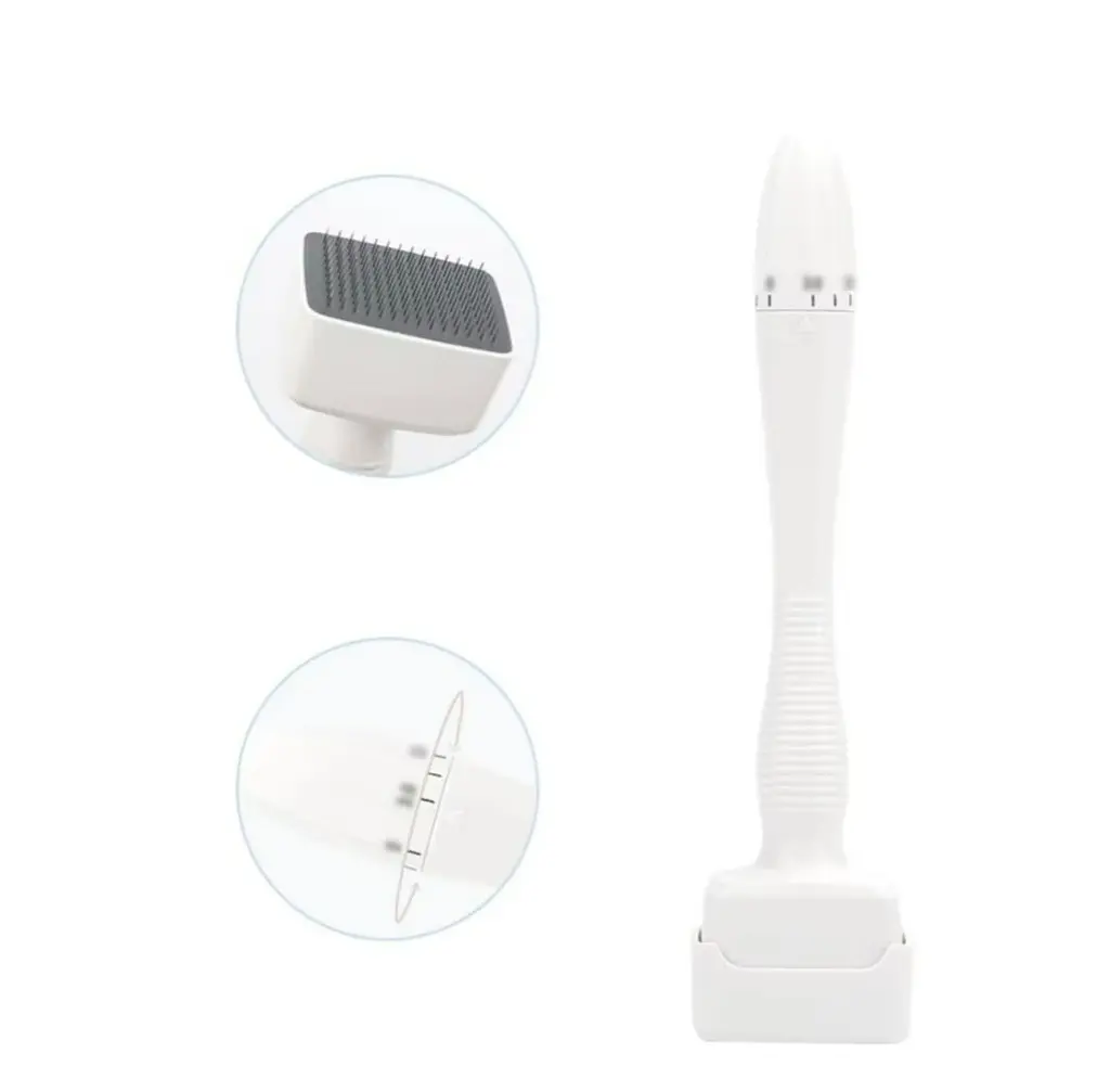 Rodillo derma de microaguja ajustable 