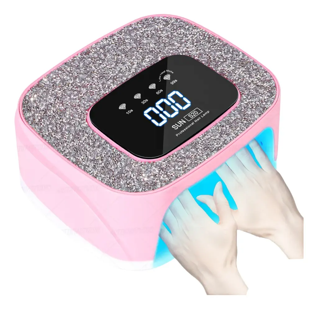 Cabina de/para Uñas Uv Led Nail Lamp Con Temporizador 268w