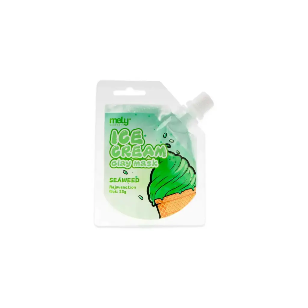 Mascarilla facial con algas MELY___PACK X3   