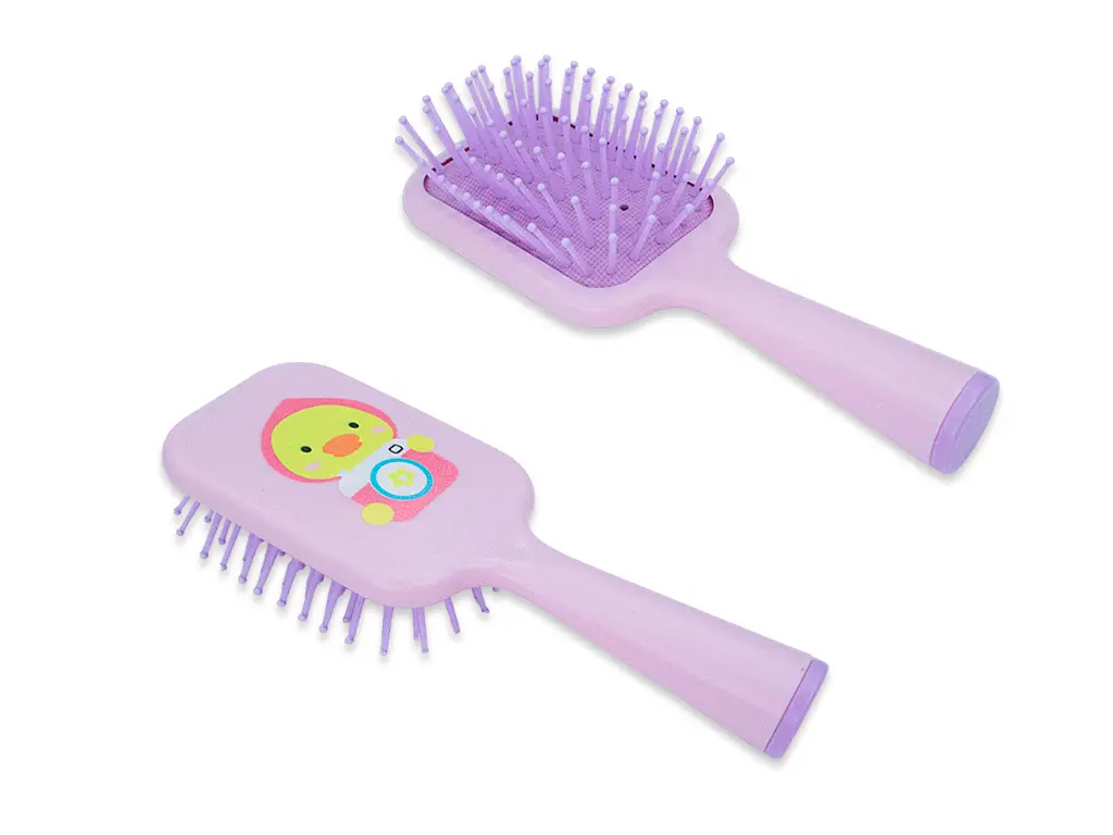 Cepillo para cabello con estampado MELY___PACK X6 