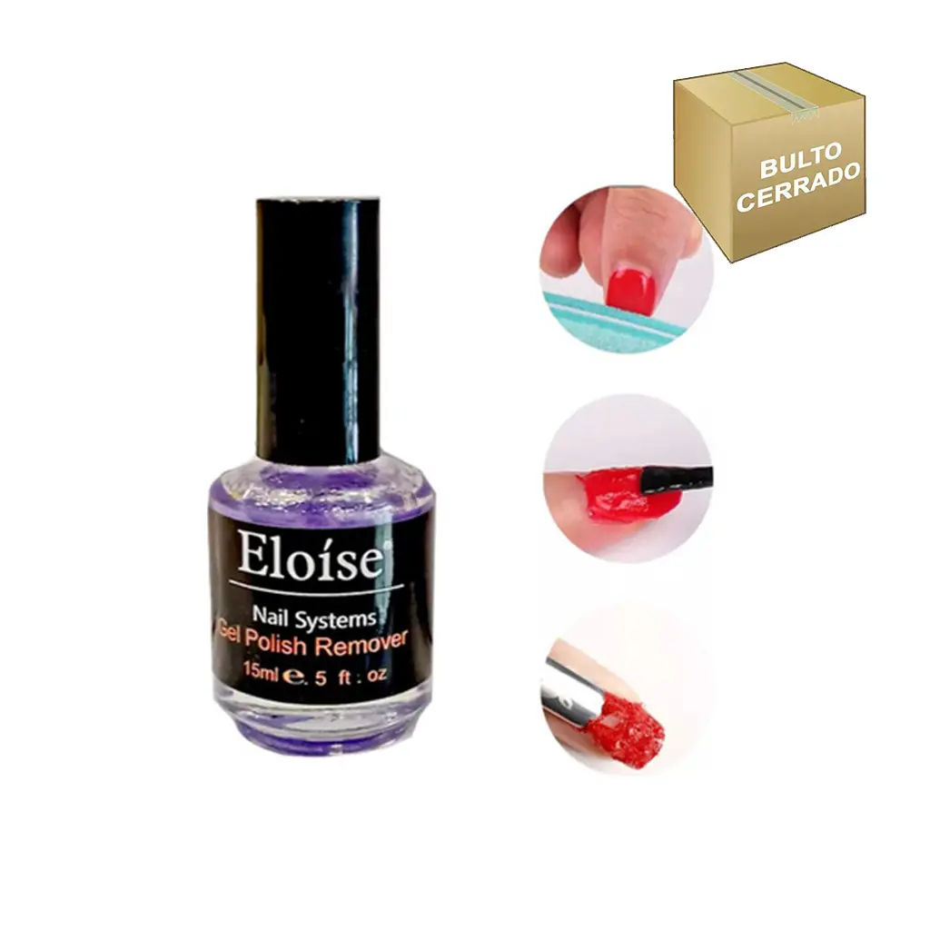 Removedor mágico de esmalte ELOISE ___ Bulto 480