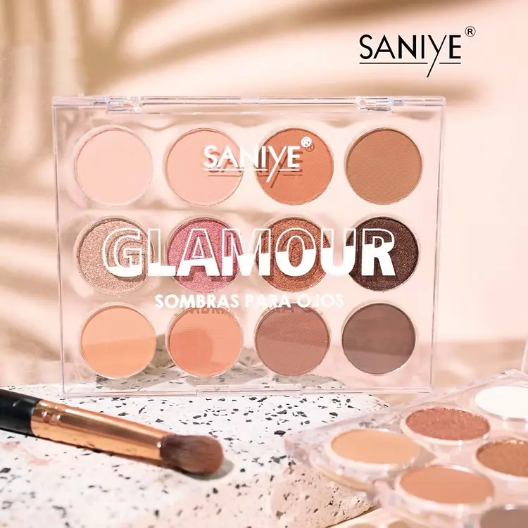 paleta de sombras Glamour SANIYE