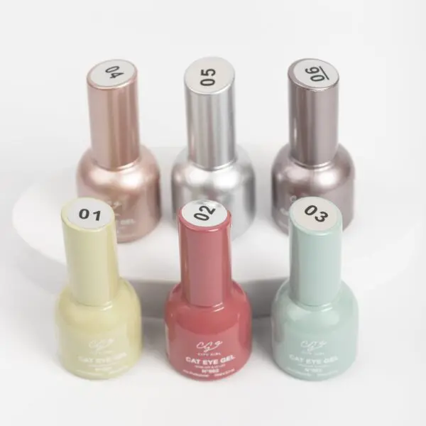 Esmalte Ojo de Gato Gel City Girl __Pack X6