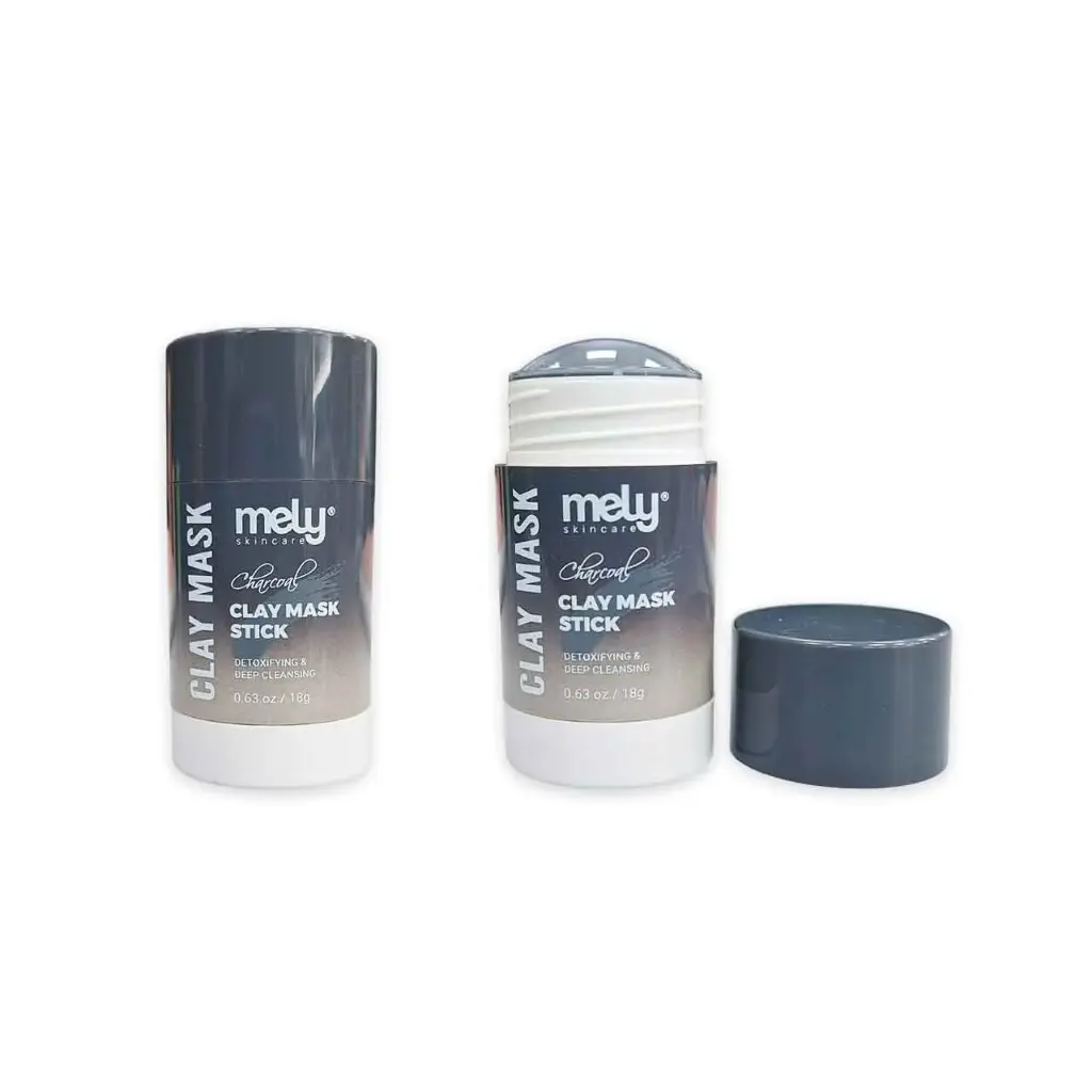 Mascarilla facial de arcilla en barra carbon MELY___PACK X6   