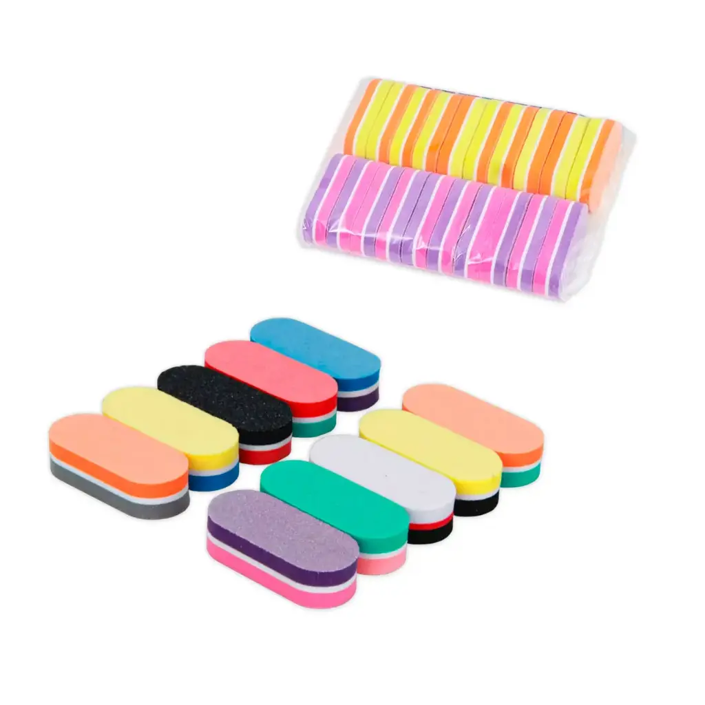 Mini bloques pulidores de uña x25pc___PACK X3