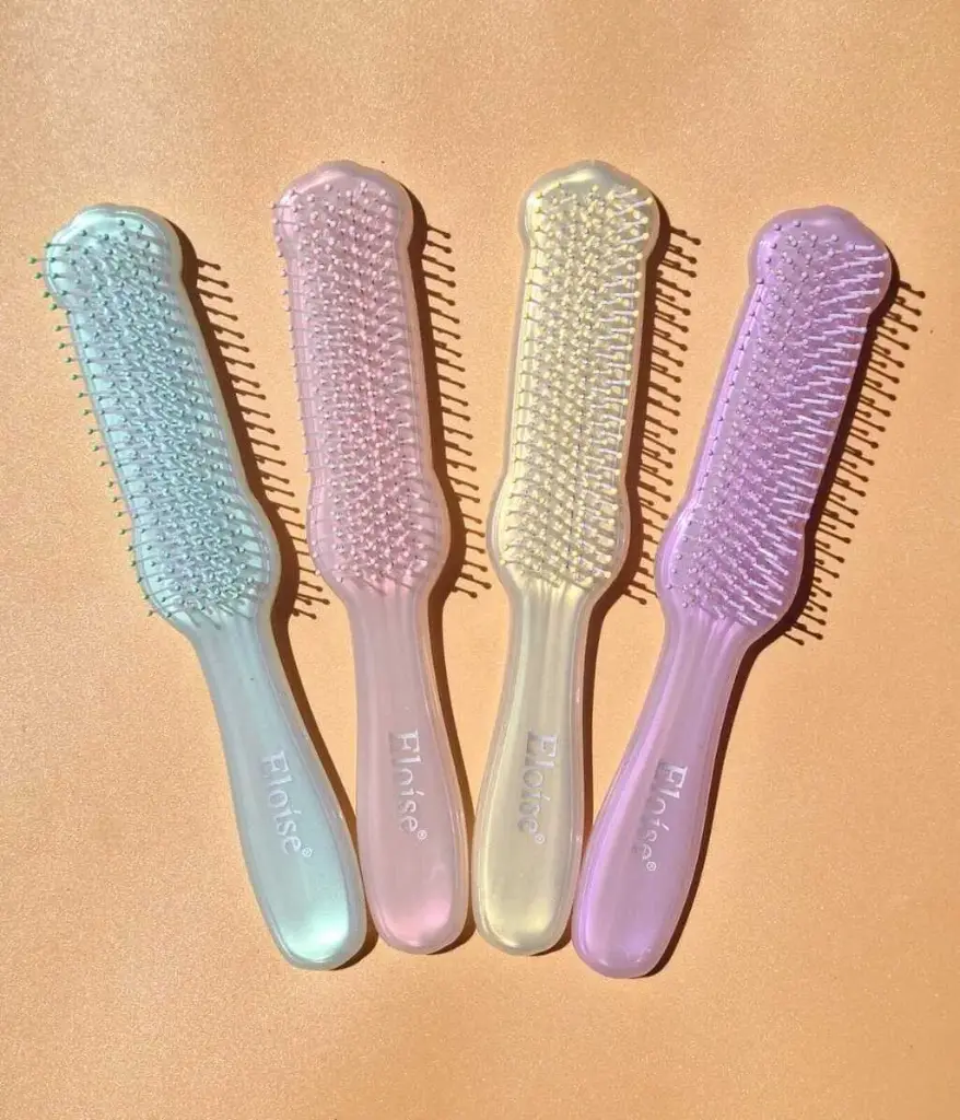 Cepillo para el pelo TORNASOLADO para cabello rizado ELOISE