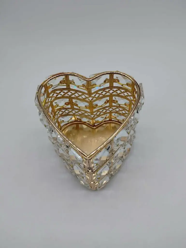 Vaso porta pincel corazón