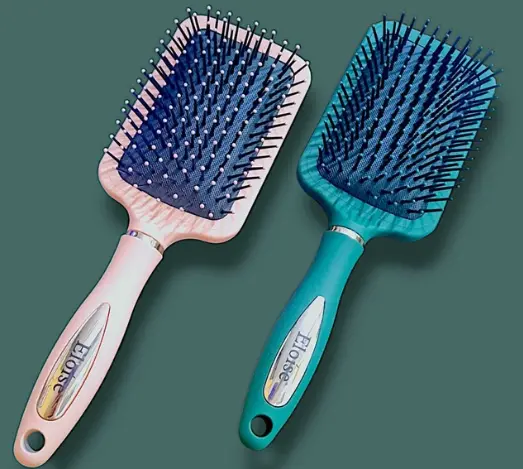 Cepillo Cuadrado Verde & Rosa Eloise