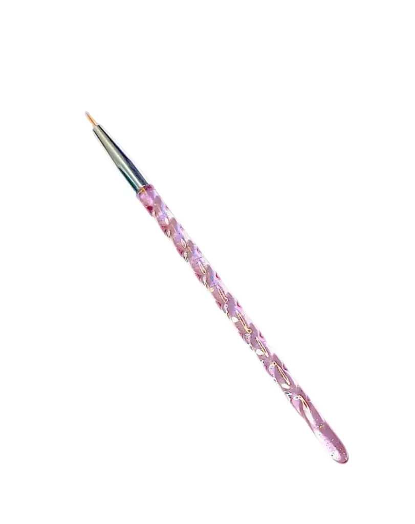 [PL-019000] pincel liner espiral glitter Eloise ___ PACK X6