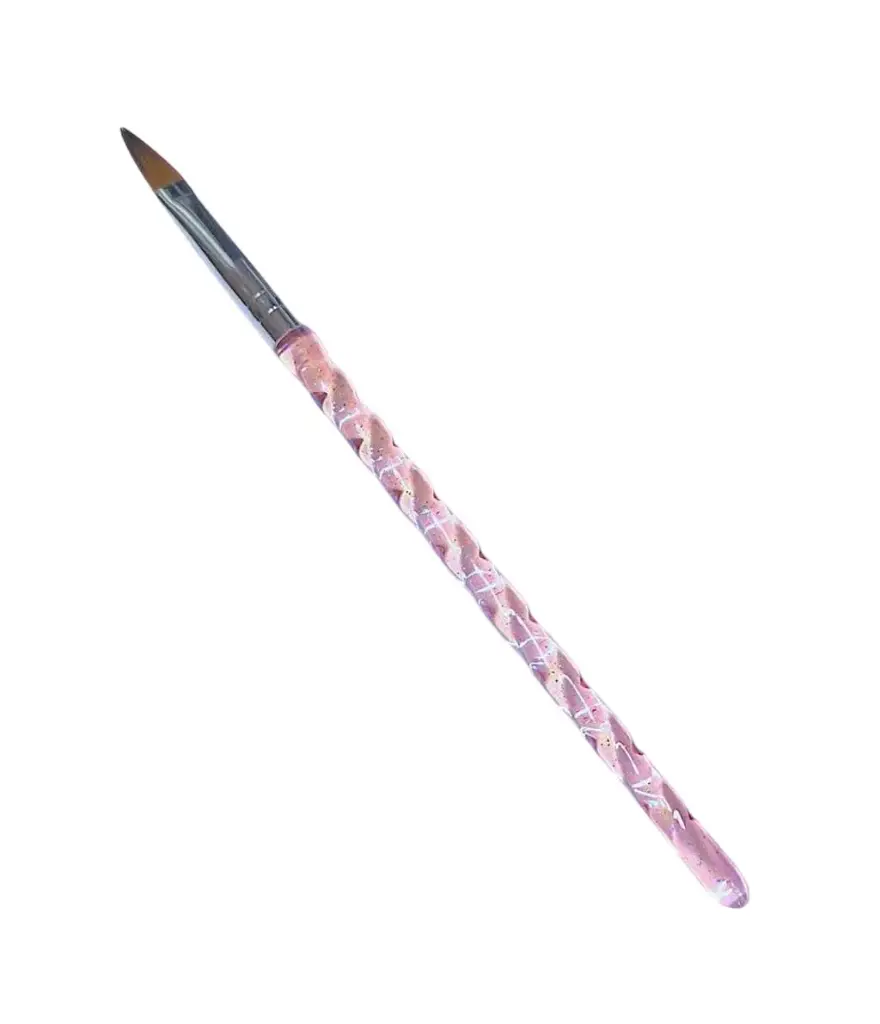 pincel acrílico espiral glitter Eloise ___ PACK X6