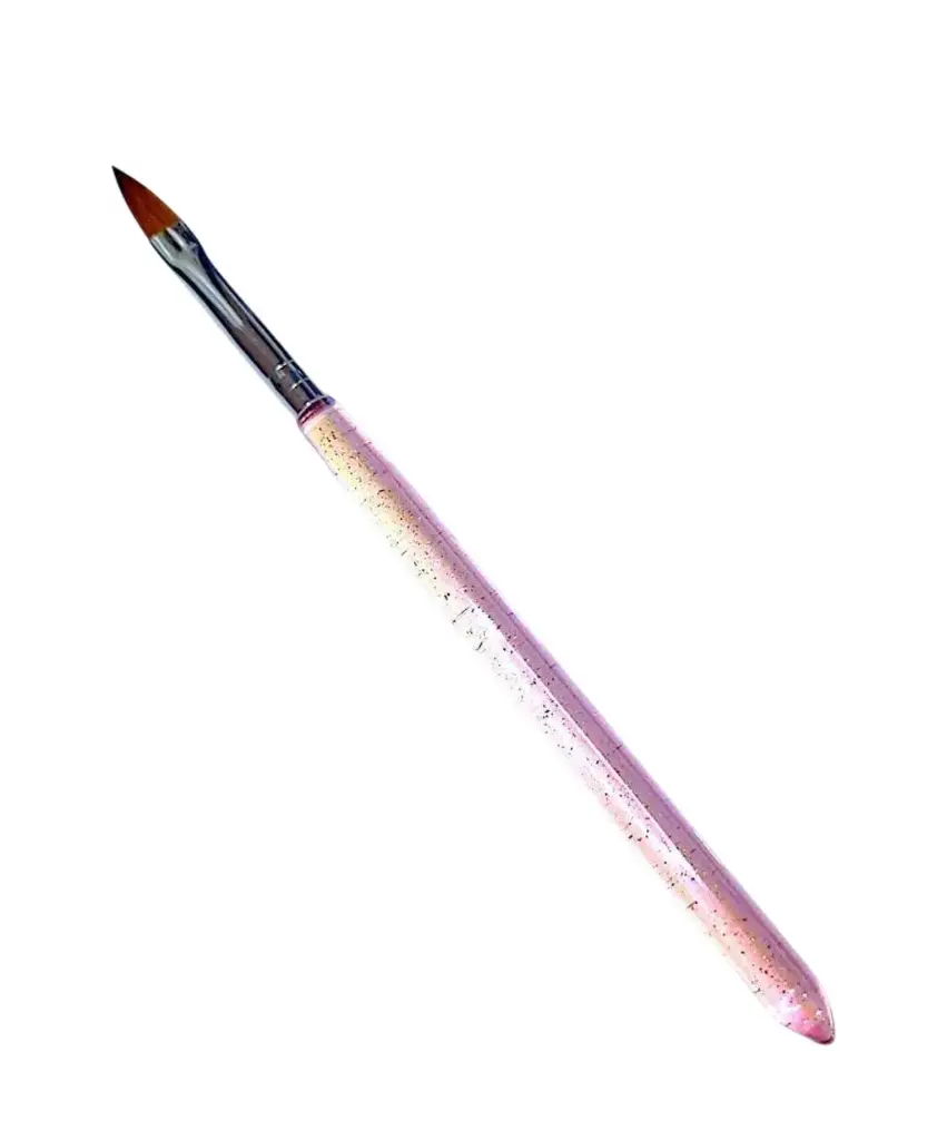 pincel acrilico recto glitter Eloise ___ PACK X6