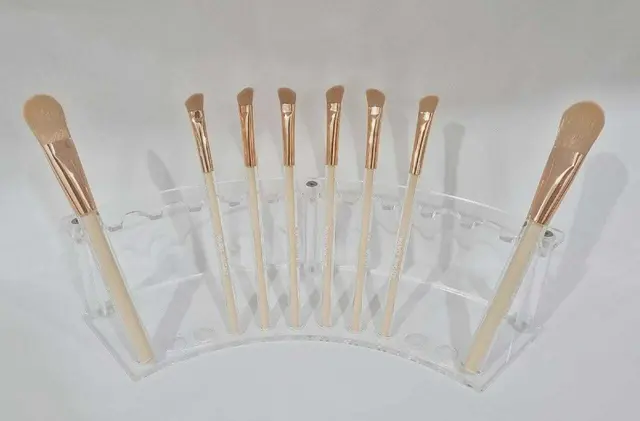 organizador curvo para 12 pinceles de acrílico