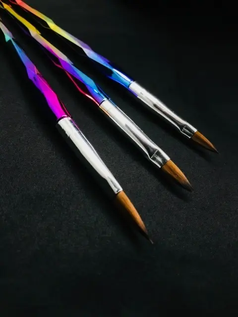 [PL-084406] pincel acrilico X3 tornasol Eloise