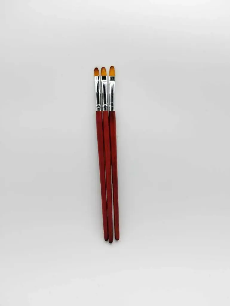 [PL-084055] pincel lengua de gato X3 madera Eloise