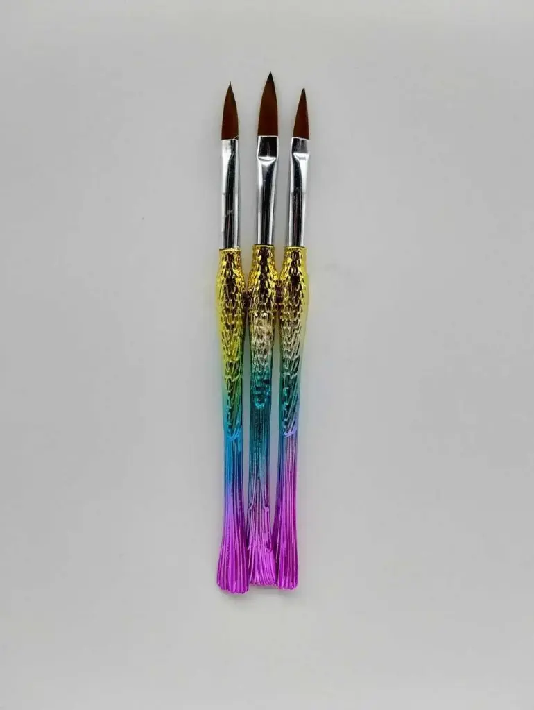 Pincel Acrilico x3 tornasol dragon B2 ELOISE