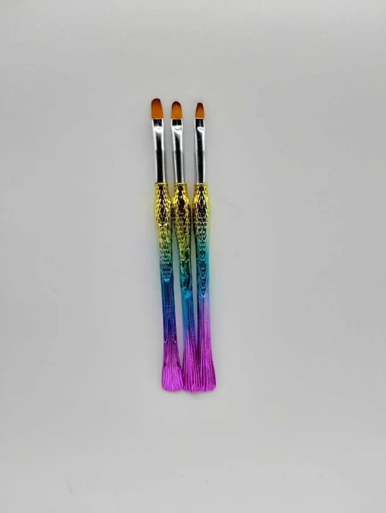 [PL-084116] Pincel lengua de gato X3 tornasolado dragon B3 Eloise