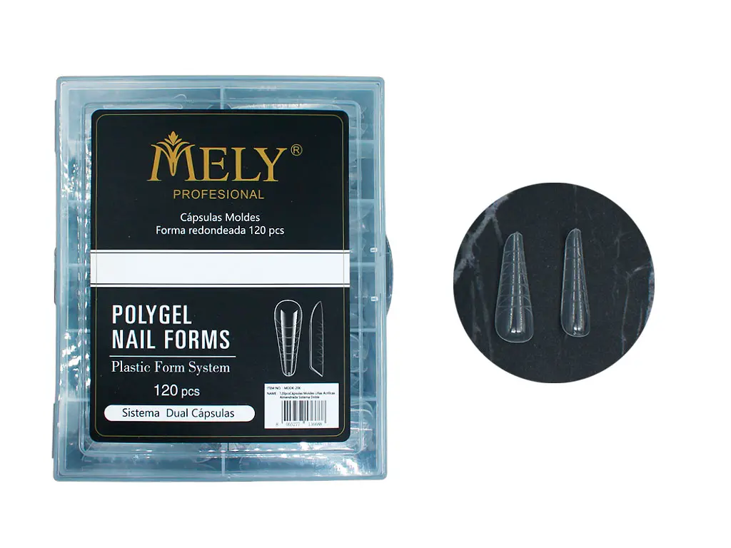 Capsula moldes forma redondeada 120 MELY ___PACK X3 