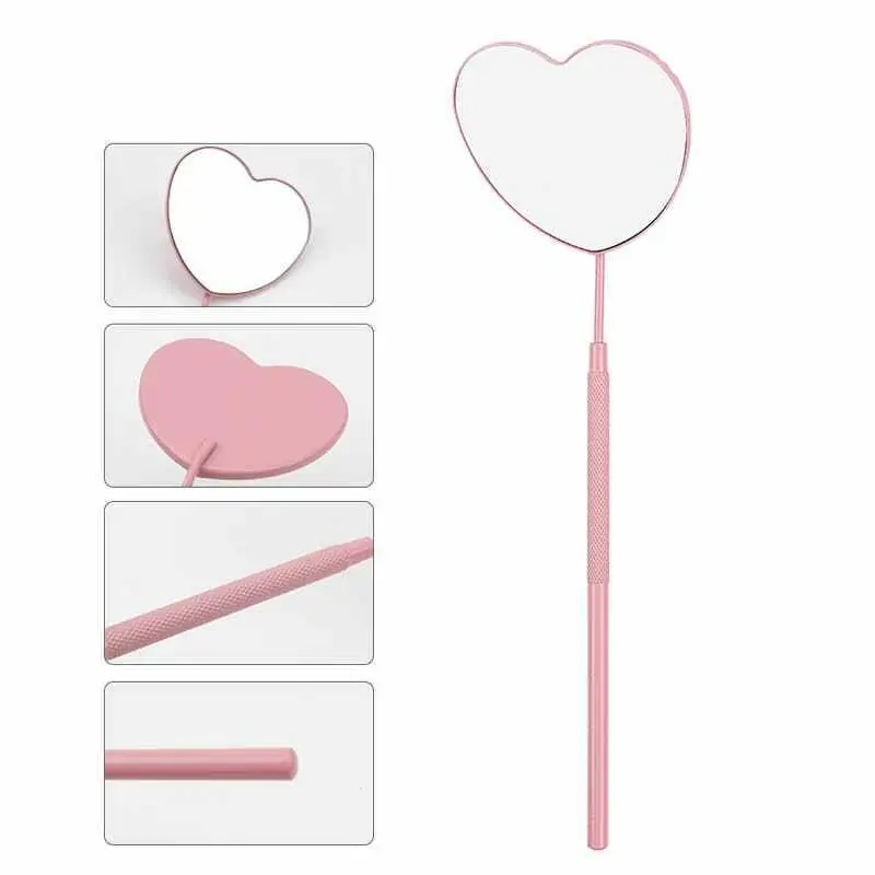 Lupa espejo corazón metal Eloise