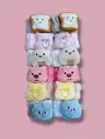 bandas elásticas microfibra muñequeras de peluche felpa toalla con figuras Eloise 