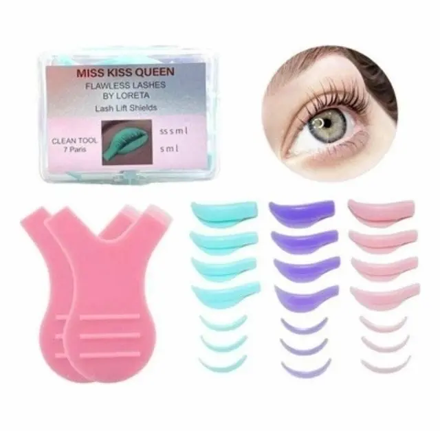 [PL-017143] Kit de bigudie 7 pares + accesorios para pestañas