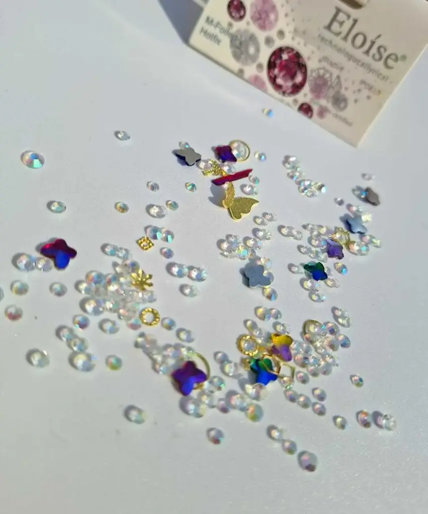 Set X12 Strass decoración para uñas Eloise