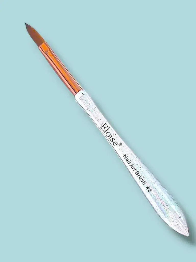 Pincel acrilico con glitter GOTA N`17 ELOISE ___ PACK X6