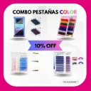 COMBO de 4 pestañas Nagaraku COLOR 10% OFF 