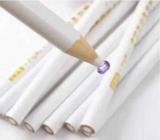 Lápiz levanta strass BLANCO ___ PACK X12